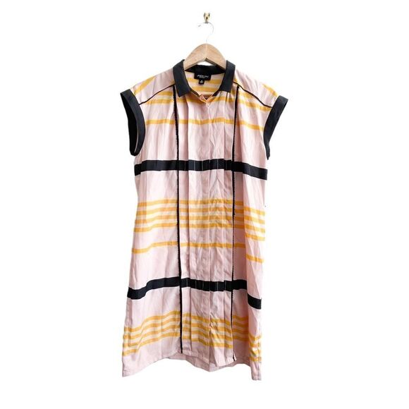 Jason Wu // dress // size medium // pink and yellow dress - Picture 1 of 9